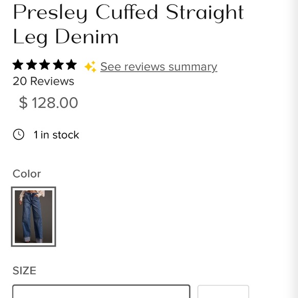 12th Tribe brand new Presley cut straight leg jeans
HOT NEW TREND❤️ - Picture 6 of 6
